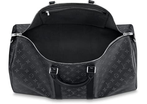 lv keepall 55 eclipse|LOUIS VUITTON Monogram Eclipse Keepall Bandouliere 55 .